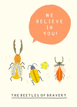 Brave Beetles Card, 2 of 3