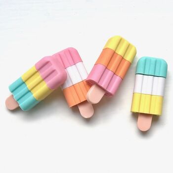 Set Of Colourful Rubbers, 4 of 5