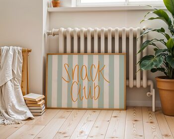 Snack Club Art Print, 8 of 12
