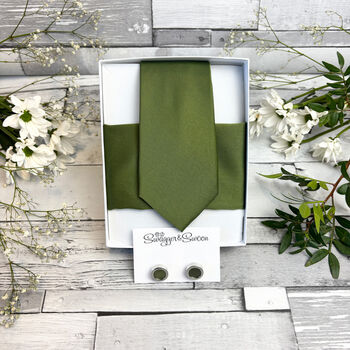 Ivy Wedding Tie Set, 5 of 10