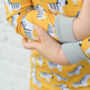 Zebra Stripe Unisex Kids Bamboo Pyjama Sets, thumbnail 6 of 6