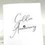 50th Golden Jewel Personalised Anniversary Card, thumbnail 3 of 6