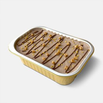 Piece Of Cake Postable Cake Box Chocolate And Salted Caramel, 3 of 4