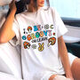 'Be Groovy Or Leave' Retro Graphic Tee, thumbnail 1 of 6