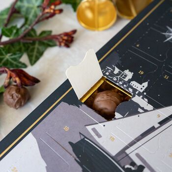 Christmas Truffle Advent Calendar Salcombe Yawl, 2 of 4