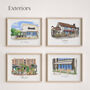 Our First Date Venue Portrait – Gift For Boyfriend / Girlfriend, thumbnail 7 of 10