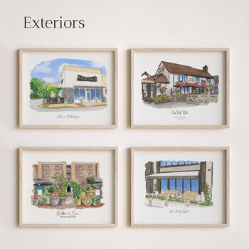 Our First Date Venue Portrait – Gift For Boyfriend / Girlfriend, 7 of 10