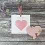 Plant A Heart Pink Seed Paper Card, thumbnail 1 of 6