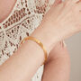 Gold And Silver Multi Wire Layering Bangle, thumbnail 5 of 10
