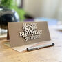 Personalised 80th Birthday Card Keepsake, thumbnail 10 of 10