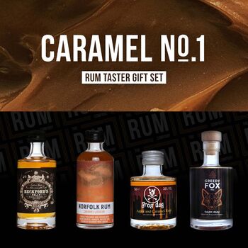 Caramel Rum Taster Set Gift Box One, 2 of 5