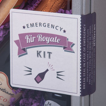 Emergency Kir Royale Kit, 3 of 4