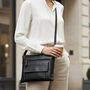 Genuine Leather Shoulder Bag, Cross Body Bag, thumbnail 1 of 6