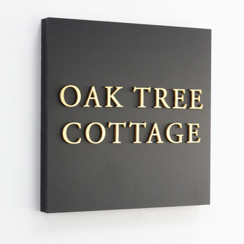 Personalised Square House Sign, 2 of 11