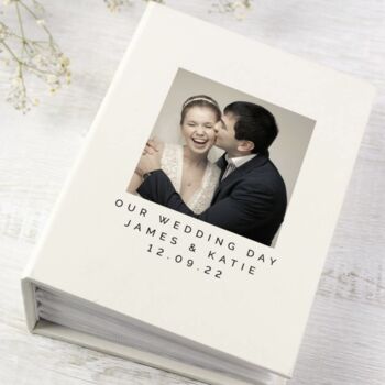 Luxury Personalised Wedding Photo Journal, 2 of 2