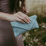Personalised Suede Clutch Purse, thumbnail 1 of 11