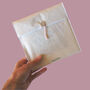 Reusable Organic Cotton Eco Envelope Square, thumbnail 1 of 4