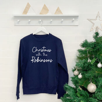 Christmas With The… Personalised Sweatshirt, 4 of 7