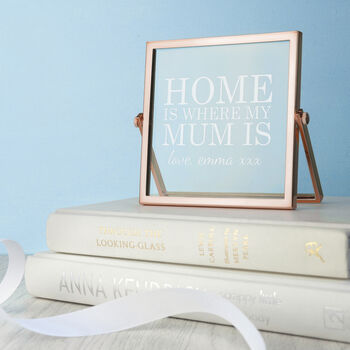 Personalised Mum's Rose Gold Plated Frame, 7 of 12