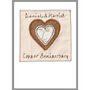 Personalised 7th Copper Wedding Anniversary Card, thumbnail 2 of 8