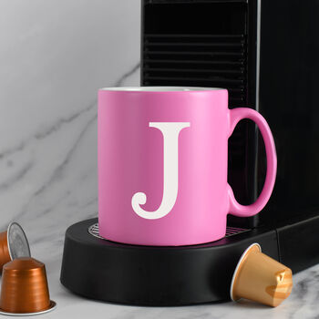 Personalised Initial Mug Engraved, 7 of 7