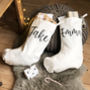 Personalised Simple Name Stocking, thumbnail 1 of 2