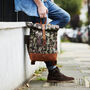 Camo Canvas And Leather Roll Top Backpack, thumbnail 1 of 7