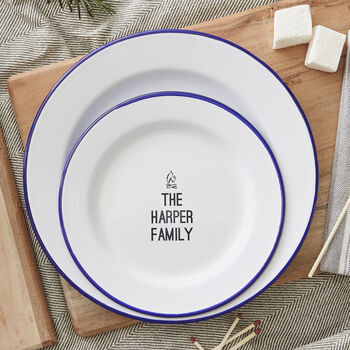 Personalised Enamel BBQ Plate, 2 of 5