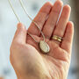 Pet Urn Teardrop Pendant Cremation Ashes Necklace, thumbnail 3 of 6