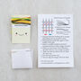 Kawaii Pineapple Cross Stitch Kit, thumbnail 6 of 9
