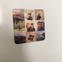 Personalised Photos Collage Square Fridge Magnet, thumbnail 2 of 2