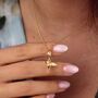 Hummingbird Necklace, Sterling Silver Or Gold Plated, thumbnail 5 of 11