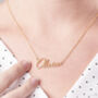 Osa Personalised Name Necklace, thumbnail 1 of 11