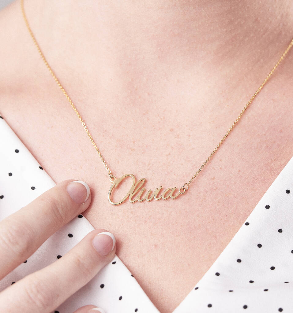 Osa Personalised Name Necklace, 1 of 11
