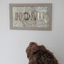 Personalised Handmade Gold Leaf Home Sign, thumbnail 4 of 4