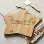 Personalised Wooden Chopping/Cheese Board For Her, thumbnail 4 of 6