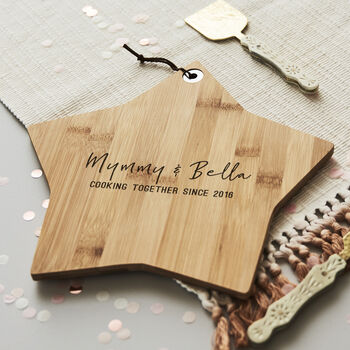Personalised Wooden Chopping/Cheese Board For Her, 4 of 6