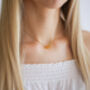 Gift For 40th Birthday For Women, Four Rings Charm Necklace, thumbnail 2 of 7