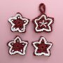 Gingerbread Biscuit Christmas Crochet Kit, thumbnail 7 of 8
