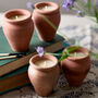 Handmade Terracotta Dalit Candles Box Of Four | Vishal, thumbnail 1 of 3