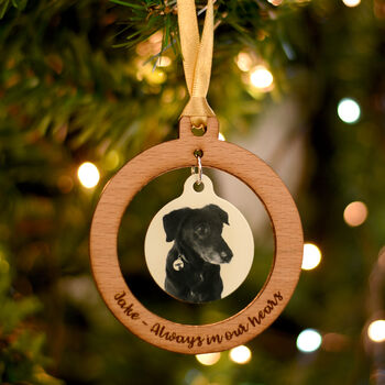 Pet Memorial Photo Decoration For A Lost Dog Or Cat, 6 of 6