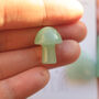 Green Aventurine Crystal – Heart, Tower And Mushroom Trio, thumbnail 2 of 5