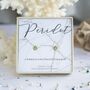 Yellow Gold Vermeil August Birthstone Earrings – Peridot, thumbnail 1 of 4