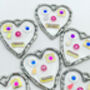 Handmade Cute Heart Face Character Necklace Silver Or Gold Non Tarnish, thumbnail 4 of 10