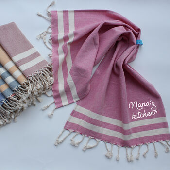 Personalised Cotton Tea Towels, Tablecloths, 7 of 11