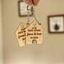 Our New Home Keyrings For Couples, Housewarming Gift For New Home Owners, thumbnail 1 of 2