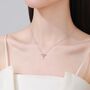 Sterling Silver Tiny Dragon Pendant Necklace, thumbnail 5 of 11