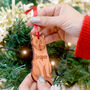 Personalised Cat Breed Wooden Christmas Decoration, thumbnail 10 of 10