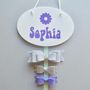 Personalised Hair Bow Hanger Hippie Daisy, thumbnail 6 of 11