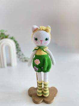 Handmade Crochet Cats For Children, 11 of 12